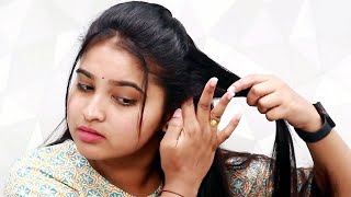 Quick & Easy Self Hairstyle for Girls | Cute Self Hairstyle for girls | medium hair girls 2024