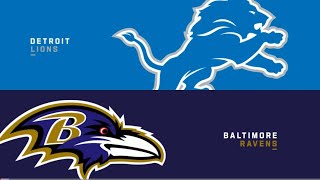 Detroit Lions (3-3) vs. Baltimore Ravens (5-1) - Madden 24 Season Simulation WEEK 7