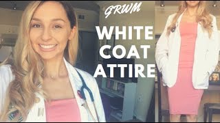 GRWM - White Coat Attire | America Revere