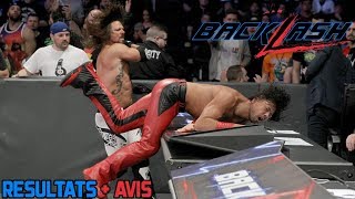 Résultats : BACKLASH 2018