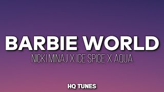 Nicki Minaj X Ice Spice – Barbie World (Audio/Lyrics) 🎵 | barbie girl (Remix) | Tiktok Song