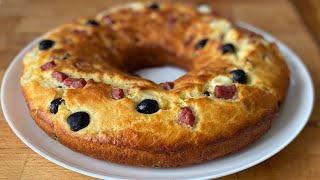 Ciambella Salata Rustica BUONISSIMA E FACILISSIMA!    ASMR   (Piatti Unici) 2C+K