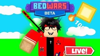 🔴 Roblox Bedwars LIVE (Doing 1v1 with viewers) 🔴