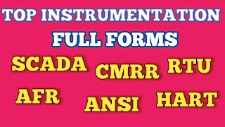 Top Instrumentation Full Form