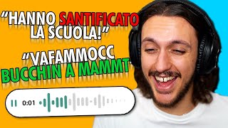 QUESTI MESSAGGI VOCALI TI FARANNO CRINGIARE!