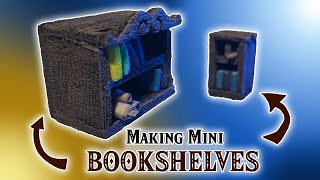 Mini Bookshelves for D&D