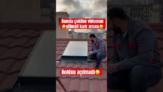 Damda çəkilən videonun gülməli anları#video çəkilərkən gülməli anlar yaşandı#damda gülməlian#qurban