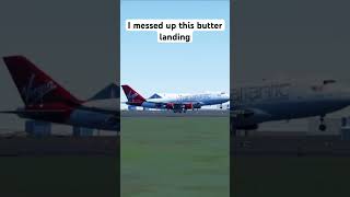 I messed up this butter landing #swiss001landings