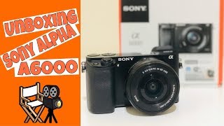 Unboxing Câmera Sony Alpha A6000