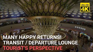 Abu Dhabi International Airport 4K Tour / Review + Luxury