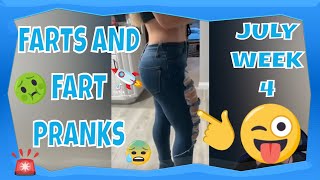 Reaction Funny Farts and Fart Pranks - July 2022 Week 4 Compilation Try not to laugh TikTok