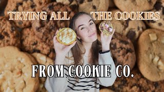 Trying ALL the cookies from Cookie Co 🍪