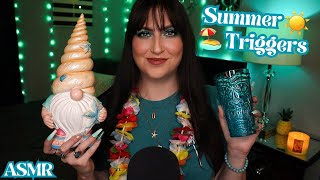 ASMR | Summer Themed Trigger Assortment ☀️🏖️