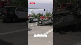 Danny Trejo Rescued Boy From Car Crash #shorts