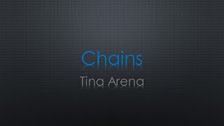 Tina Arena Chains Lyrics