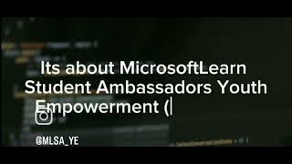 "🚀 Level Up Your Tech Skills with MLSA YE: Join Our Microsoft Workshops!"#digitalempowermentnetwork