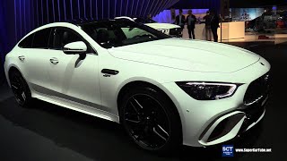 2021 Mercedes AMG GT 43 Vs Tesla Model 3 - Best of 2020 Brussel Motor Show