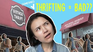 Visiting thrift stores in NYC! Can thrifting and donating be bad??