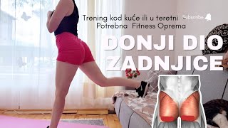 Trening za Donji dio zadnjice: Ojačaj #hamstrings i Guzu 🦌Under Glute workout