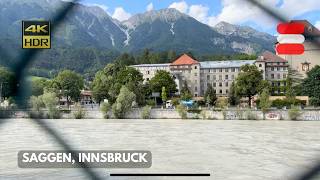 🇦🇹 Innsbruck - Saggen walking tour. Tirol