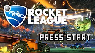 Press Start to Rocket League