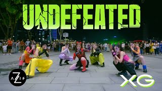 [DANCE IN PUBLIC / ONE TAKE] XG ‘UNDEFEATED’ | DANCE COVER | Z-AXIS FROM SINGAPORE