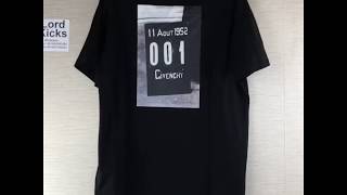 Givenchy Logo Cotton T Shirt (Black) Review