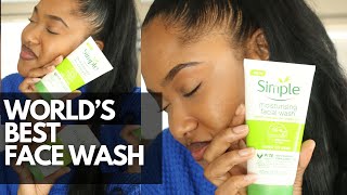 WORLD's BEST FACE WASH | Simple Moisturizing Facial Wash