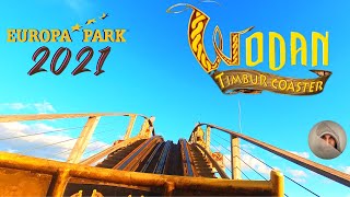 Front Row Wodan Timbur Coaster On-Ride Europapark Oct-2021