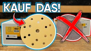 Gut und Günstig - Dieses SCHLEIFPAPIER ist der GOLD STANDARD für JEDERMANN!