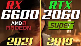 RX 6600 vs. RTX 2060 Super | Test in 1080p