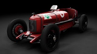 Assetto Corsa: 1924 Alfa Romeo P2 at High Force