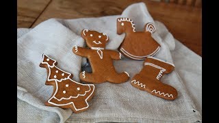 Weihnachtliche Dinkel-Honig-Lebkuchen