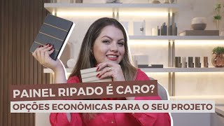 Como projetar um painel ripado econômico?