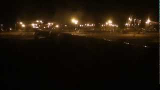 US Airways A319 Night Landing in Norfolk (KORF) *HD*