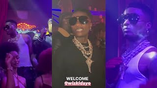 Wizkid Shutdown Paris Night Club During Piece Of My Heart Listening Party