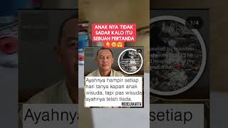 Anaknya tidak sadar ternyata ucapan ayah nya sebuah pertanda‼️ #shorts #short #shortvideo