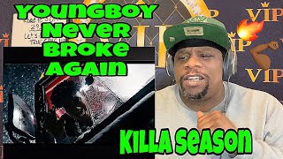 YB Can’t be Stopped YoungBoy Never Broke Again - Killa Season (Official Music Video) Reaction 🔥💪🏾