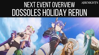 Next Event Overview, Dossoles Holiday Rerun | Arknights