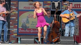 Miss Moonshine dances mainstage @ Chomp n Stomp 2024 - special guest of Wiseman Brothers bluegrass