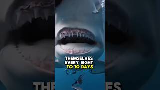 Some Of The CRAZIEST Teeth On These Sharks #shark #ocean #shorts