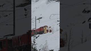 Snow Plow Train is back from Work #shorts #youtubeshorts #short