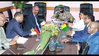 Mali: C'est enfin très très historique en ce jour entre le colonel Assimi Goïta et Serguei lavrov.