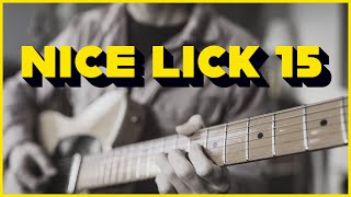 Nice Lick: Let's Learn It 15 | 7 flat 9 Fun