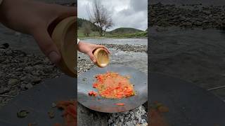 Вкусная турецкая еда в лесу 👌