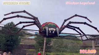 Spinning Spider, Windsor Legoland Resort #2023 #Easter #themepark #teacup #spider