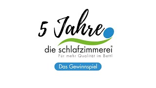 Schlafsystem Gewinnspiel | 5 Jahre die schlafzimmerei