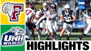 Fordham vs New Hampshire Highlights | College Football Week 13 |  NCAA FCS Championship 2022