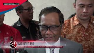 MAHFUD MD PUJI KEBERANIAN MAJELIS HAKIM ATAS VONIS RICHARD ELIEZER