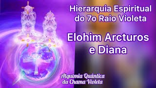 Elohim Arcturus e Diana  - Hierarquia Espiritual do 7o Raio Violeta